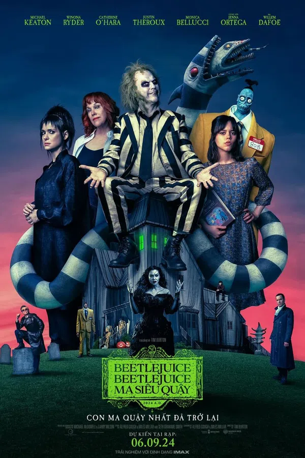 Xem Phim Beetlejuice Beetlejuice: Ma Siêu Quậy Vietsub HD Online