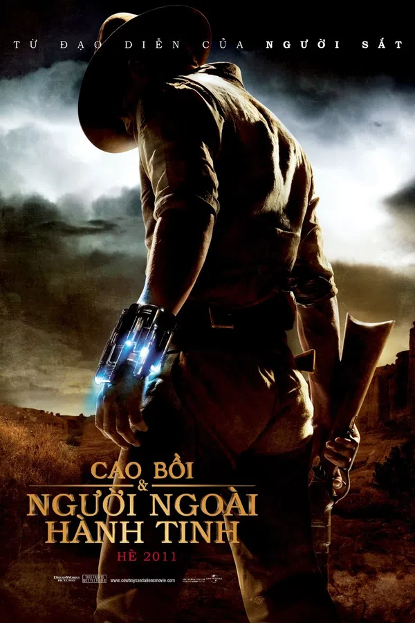 Poster phim Cao Bồi & Người Ngoài Hành Tinh trên SubNhanh