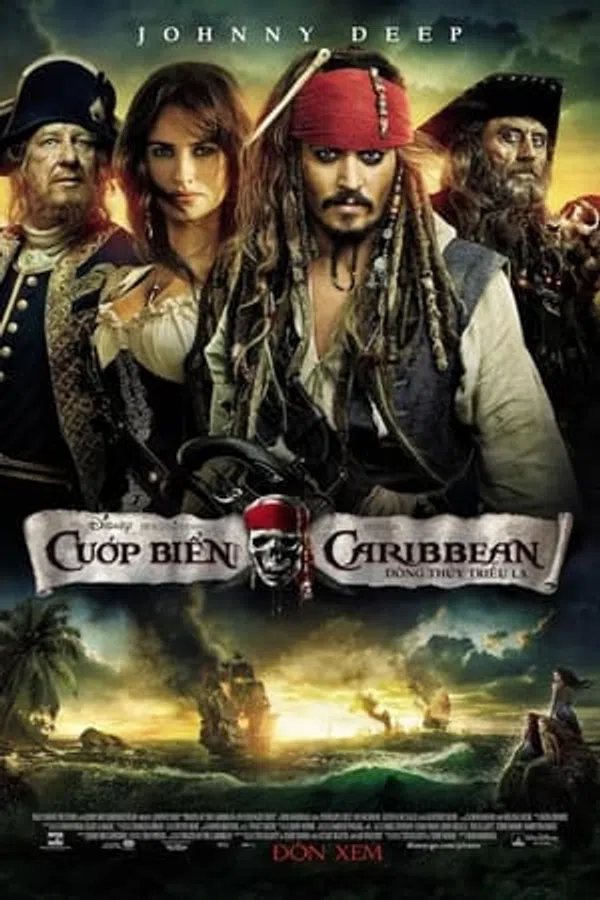 Xem Phim Cướp Biển Vùng Caribbean: Suối Nguồn Tươi Trẻ Vietsub HD Online