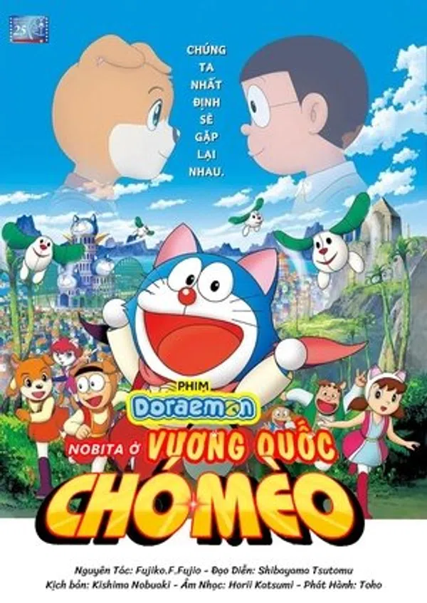 Xem Phim Doraemon: Nobita Ở Vương Quốc Chó Mèo Vietsub HD Online