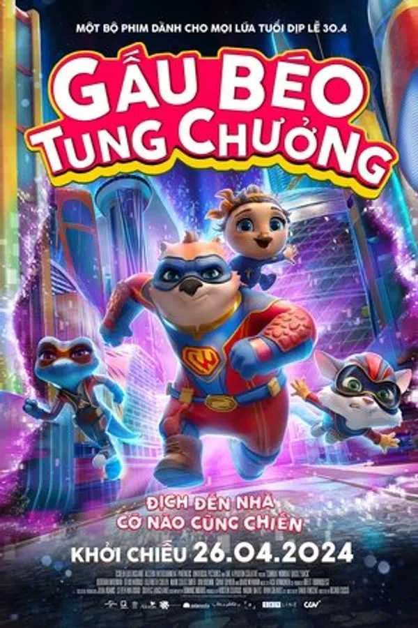 Xem Phim Gấu Béo Tung Chưởng Vietsub HD Online
