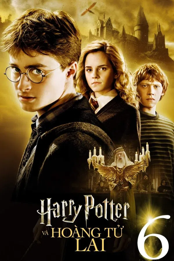 Poster phim Harry Potter và Hoàng Tử Lai trên SubNhanh