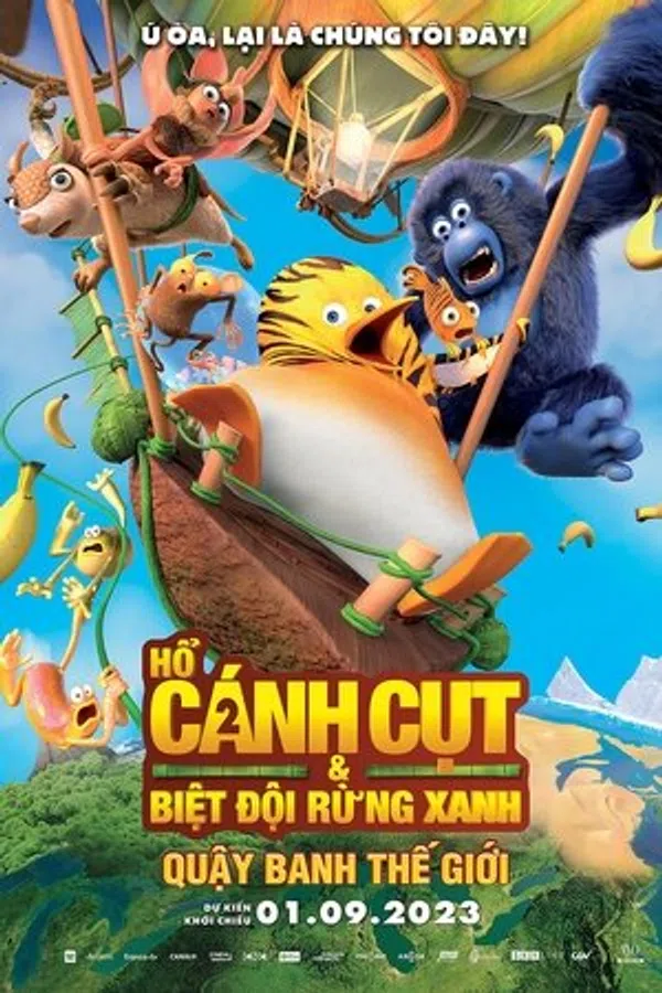 Hổ Cánh Cụt và Biệt Đội Rừng Xanh 2: Quậy Banh Thế Giới