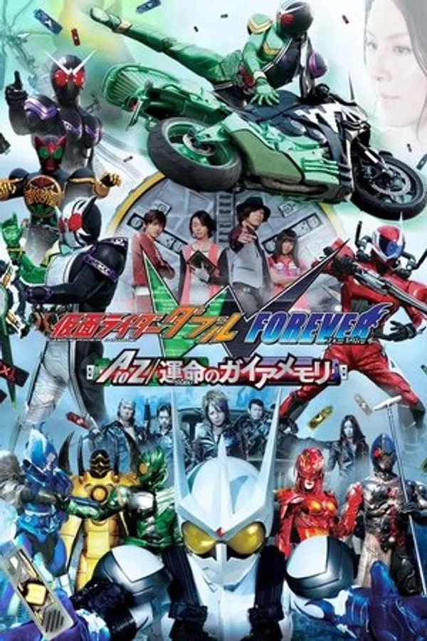 Xem Phim Kamen Rider W Forever: A to Z/Unmei no Gaia Memory Vietsub HD Online