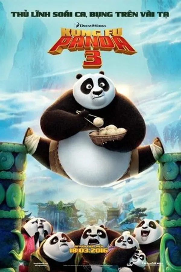 Xem Phim Kung Fu Panda 3 Vietsub HD Online