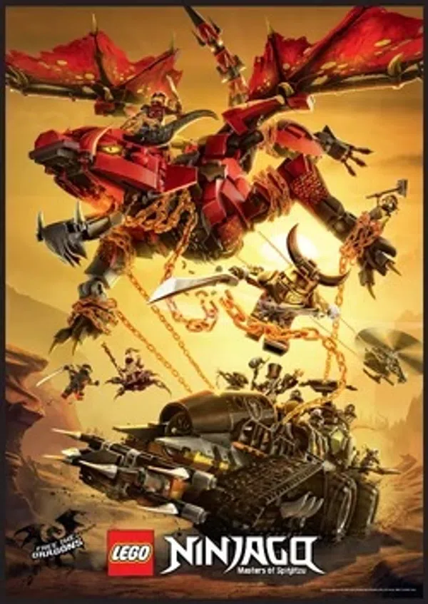 Poster phim LEGO Ninjago: Bí mật cơn lốc Ninjago (Phần 9) trên SubNhanh