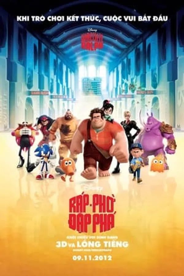 Xem Phim Ralph Đập Phá Vietsub HD Online