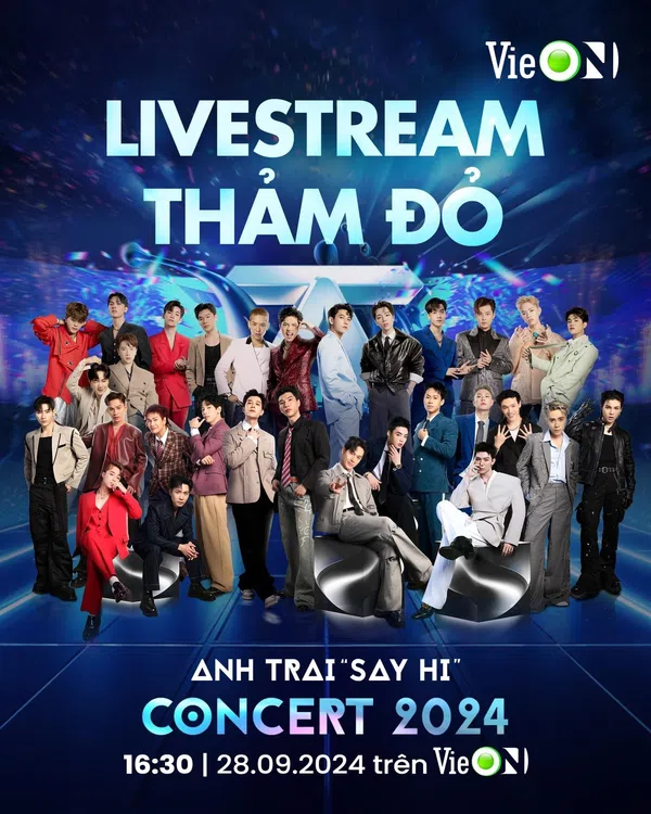 Xem Phim Thảm Đỏ Anh Trai Say Hi Concert 2024 Vietsub HD Online