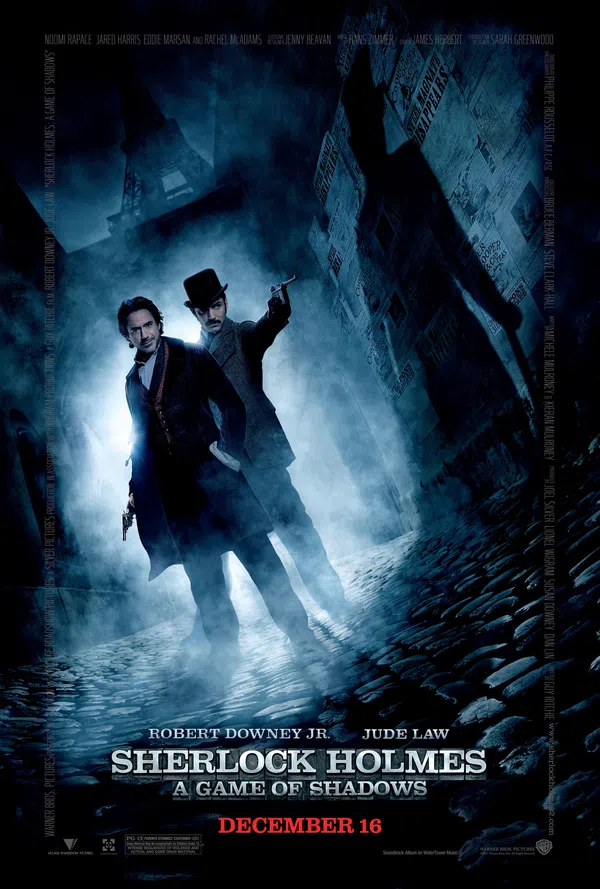 Poster phim Thám Tử Sherlock Holmes 2: Trò Chơi Của Bóng Đêm trên SubNhanh